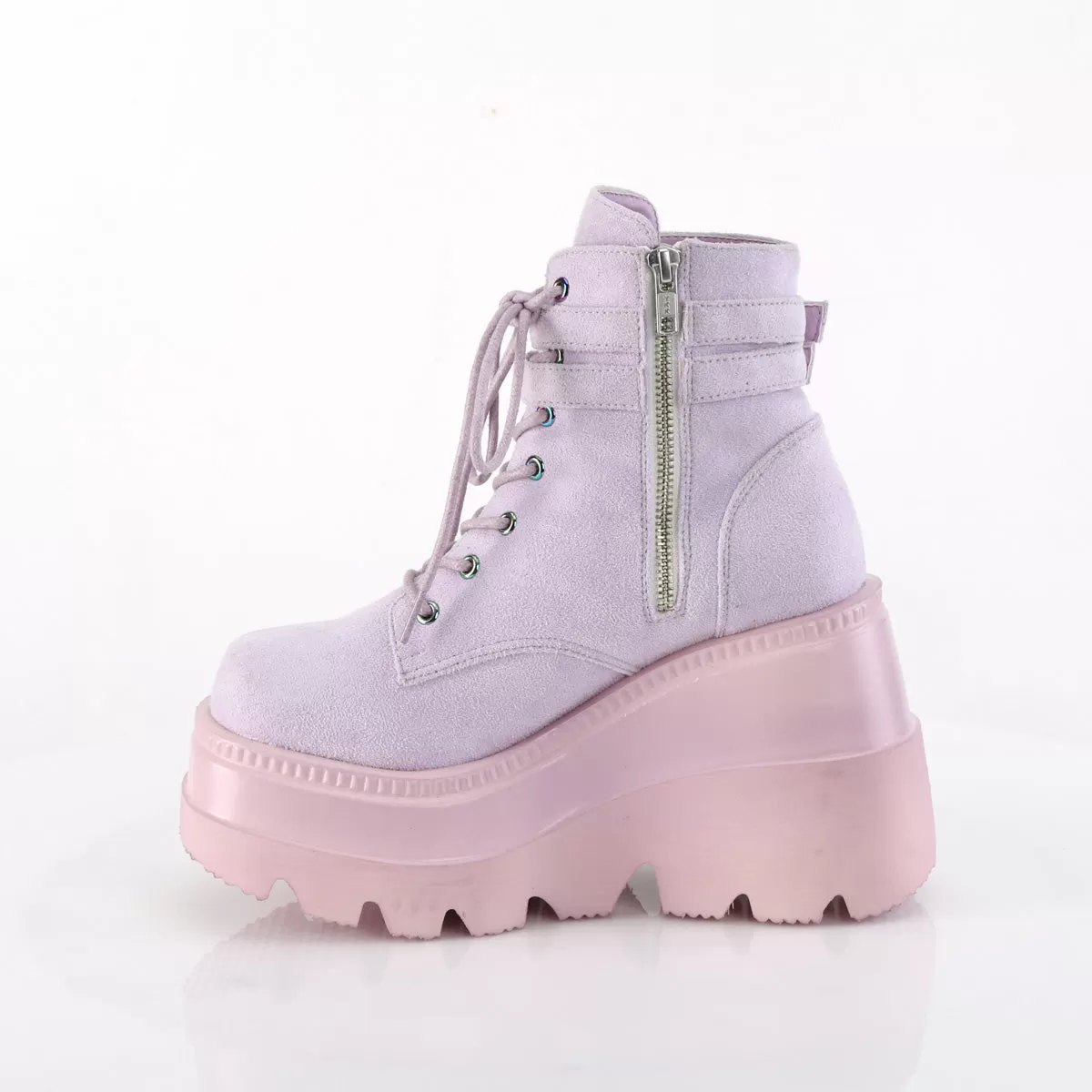 4 Inch Platform SHAKER-52 Lavender Suede