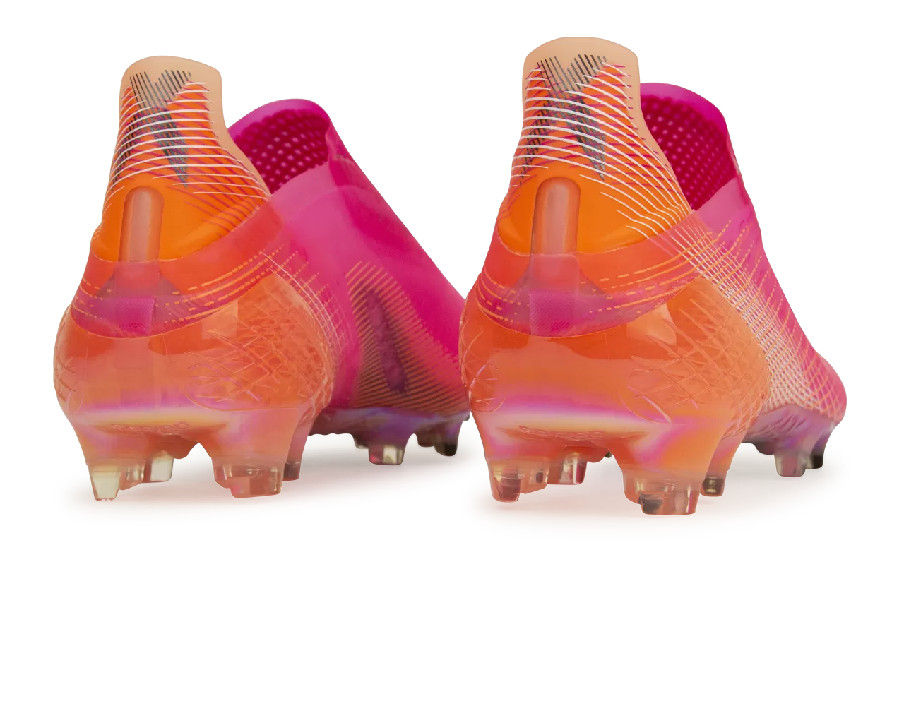 adidas Men's X Ghosted  FG Pink/Orange