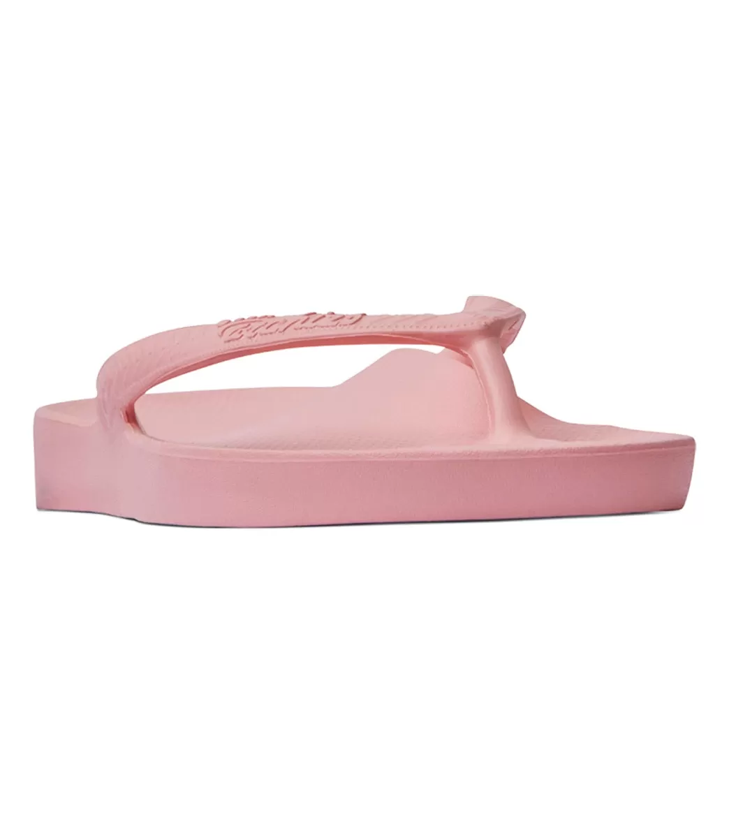 Archies Footwear Arch Support Flip Flops Pink