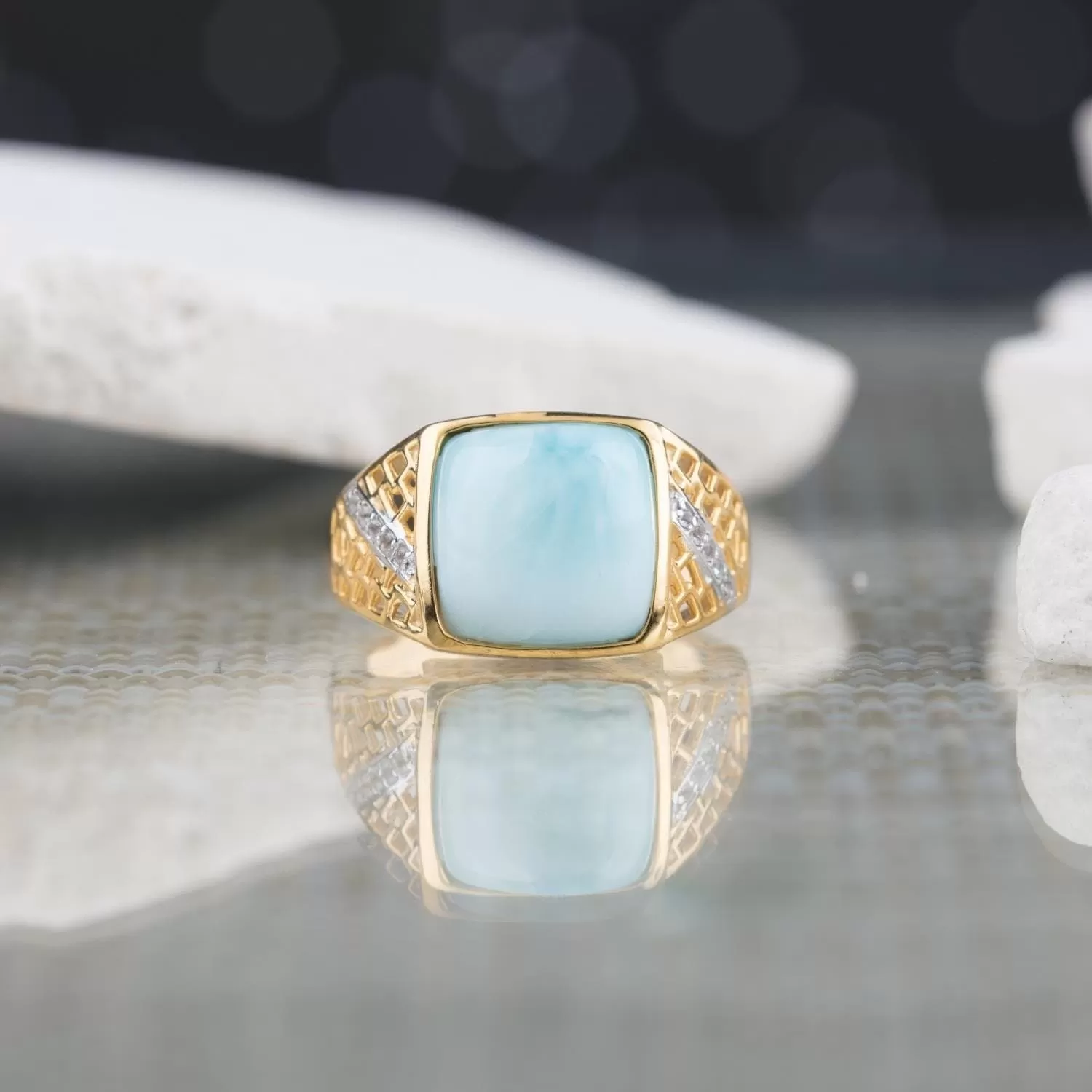 Atlantis Larimar Ring