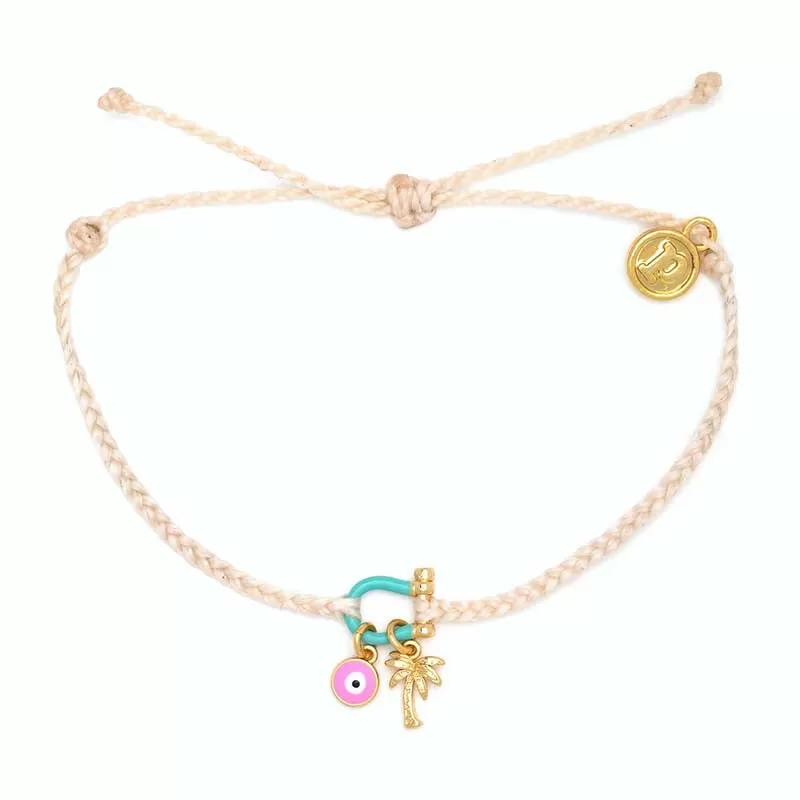 Bonne Chance Gold Charm Bracelet