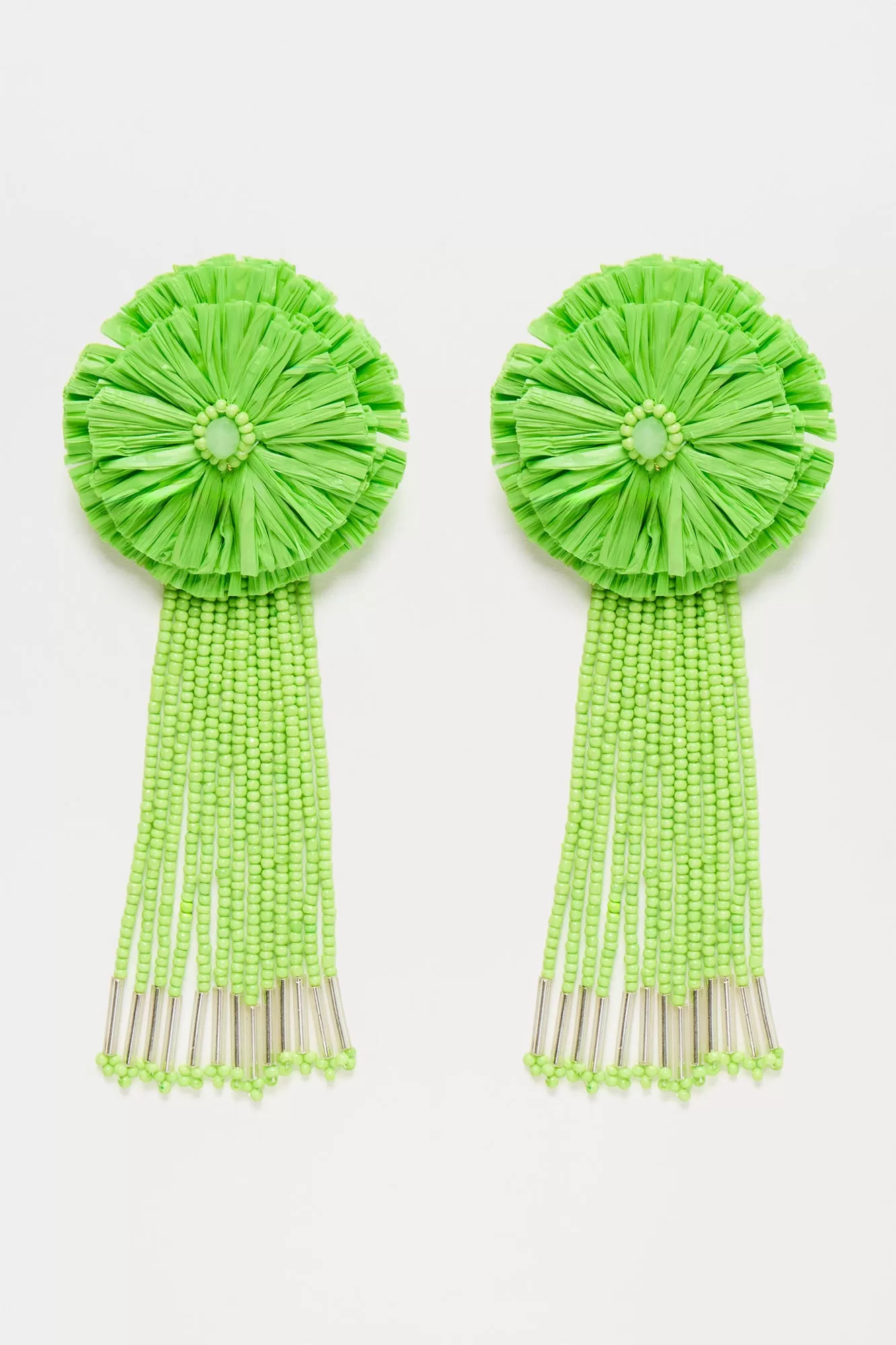 Book The Vacay Earrings - Green