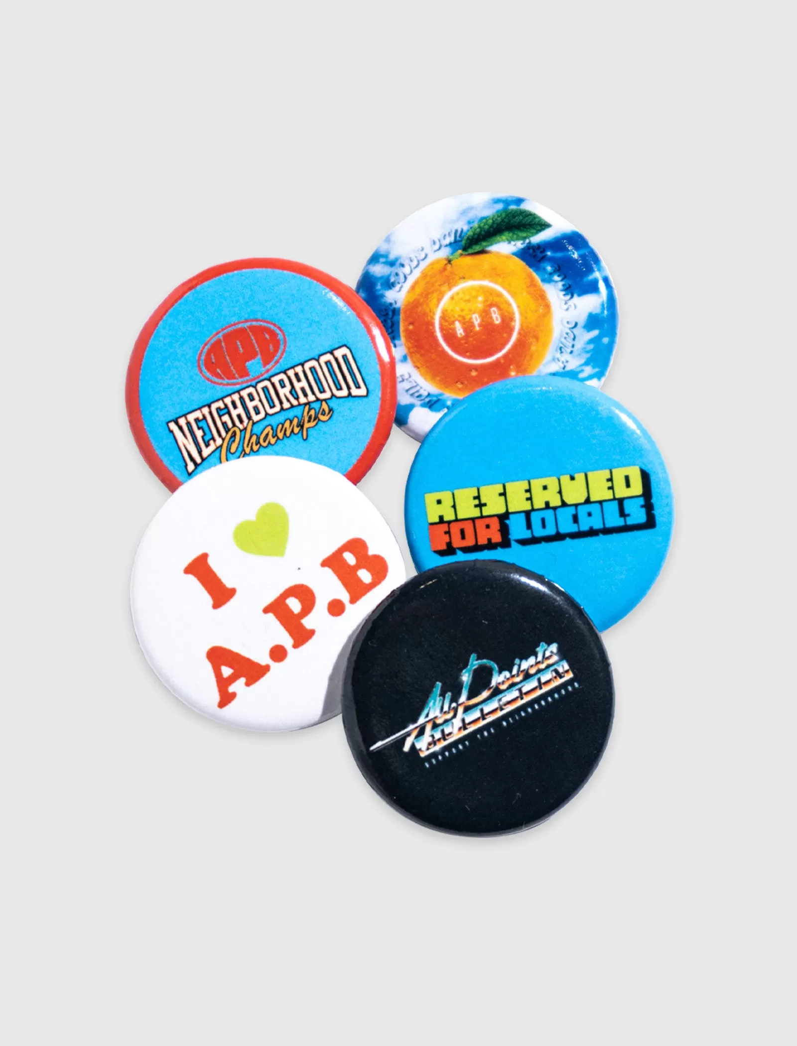 BUTTONS 5-PACK