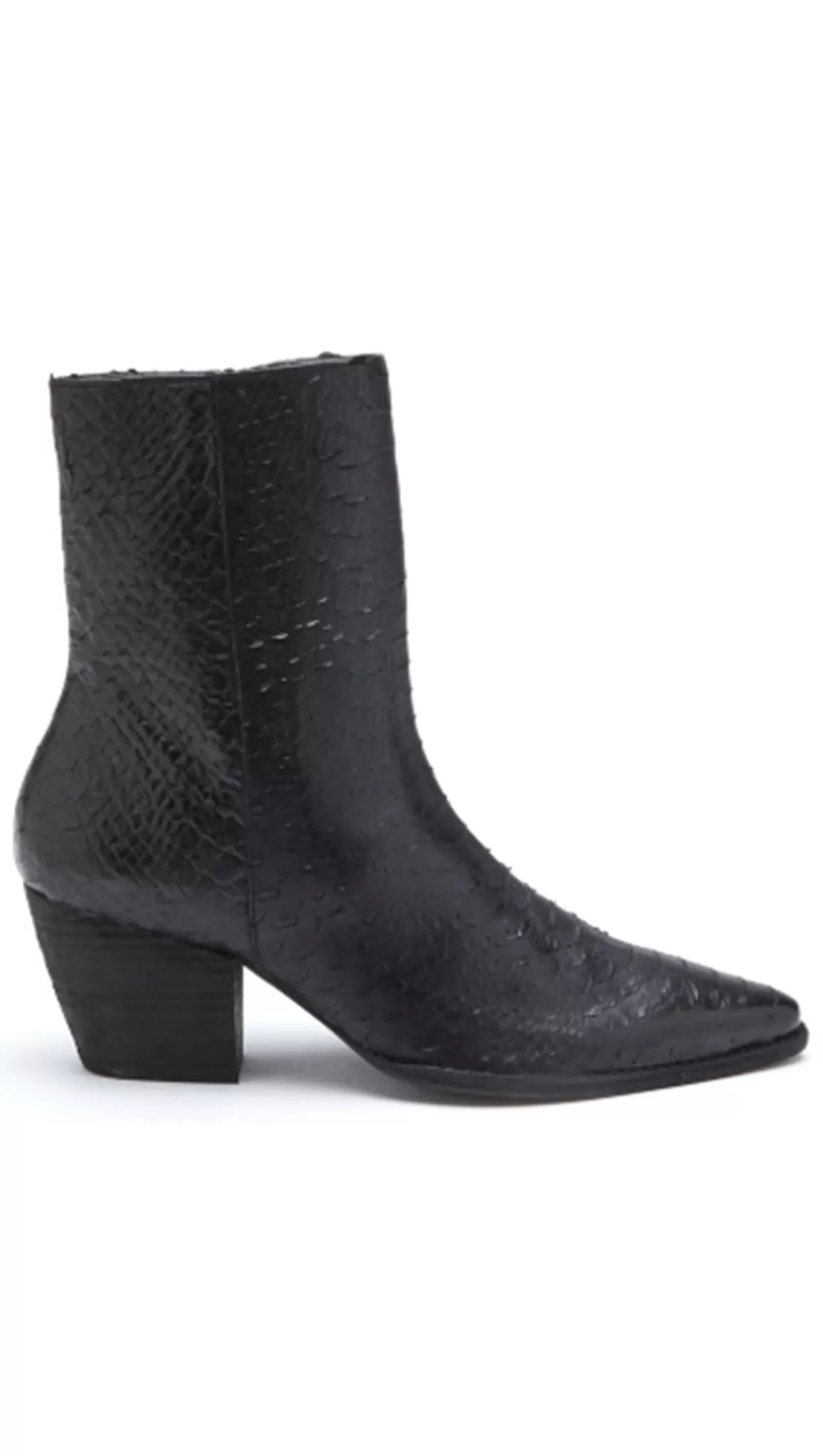 Caty Boot - Black Snake