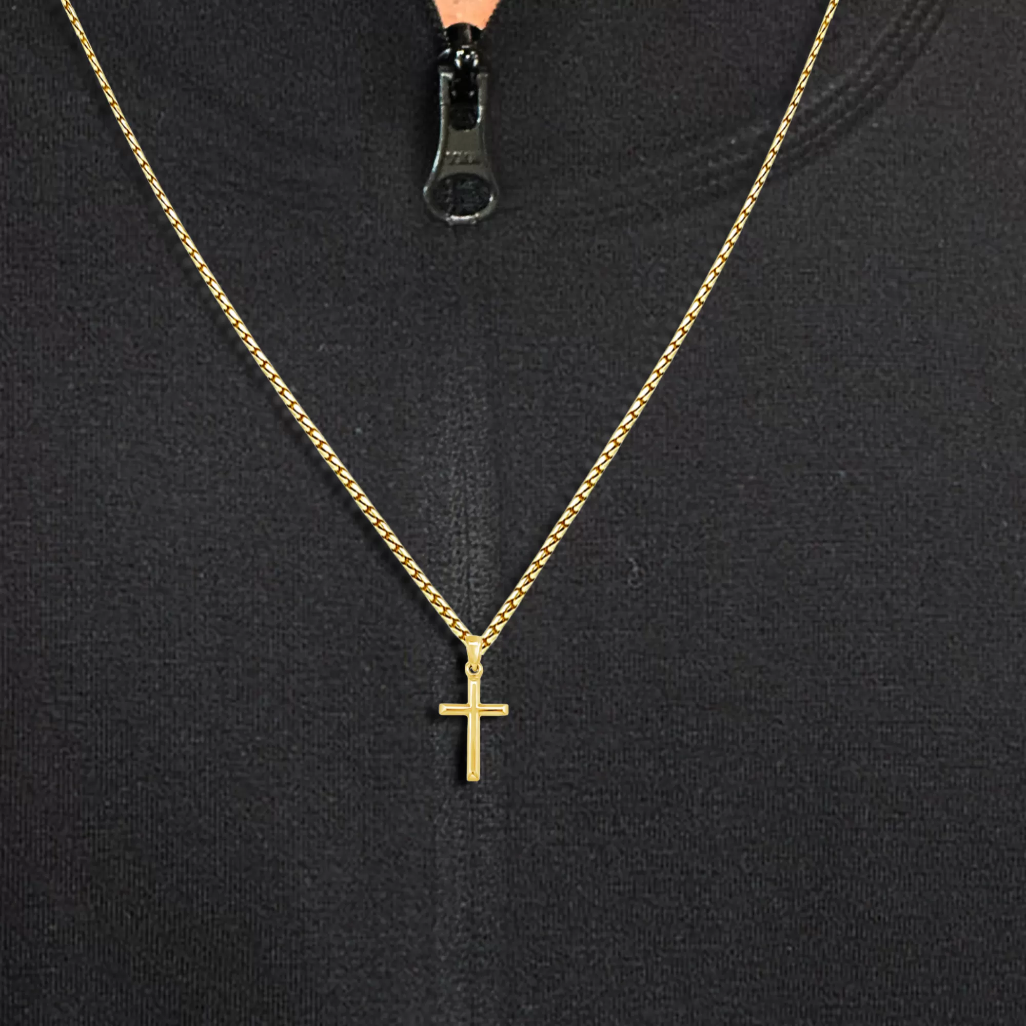 Classic Gold Cross Pendant