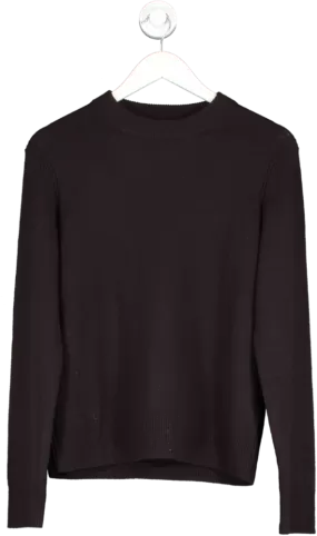 cos Brown Cashmere Jumper UK S