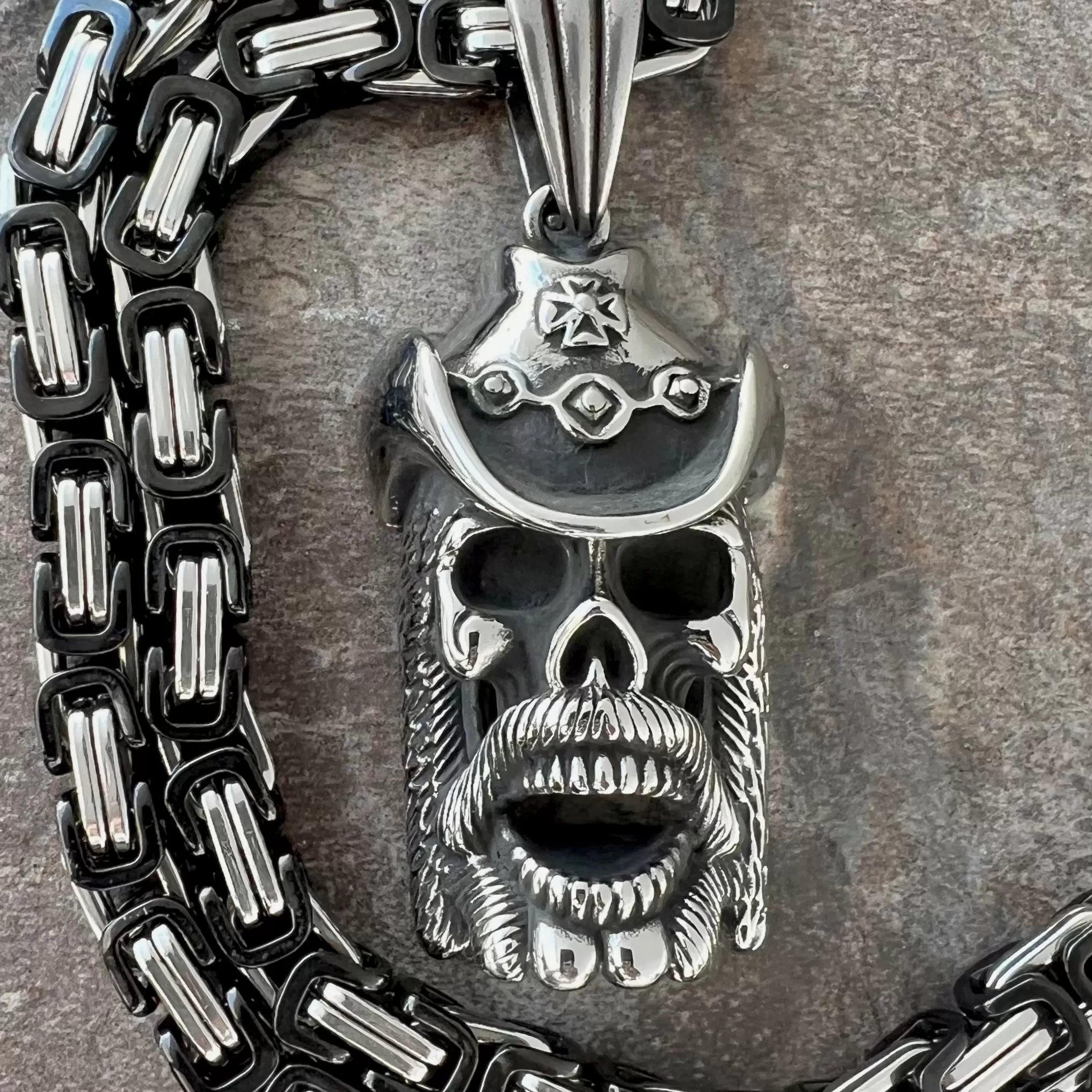 Cowboy Lemmy Pendant - Necklace (482)