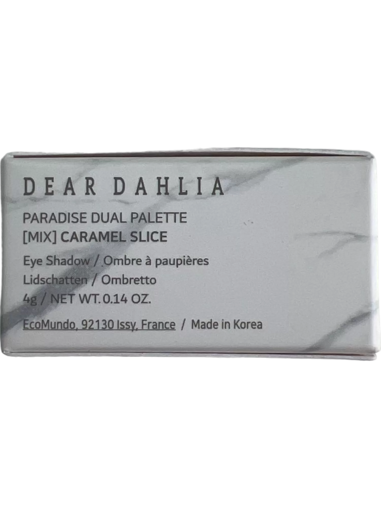 Dear Dahlia Paradise Dual Palette Caramel Slice Eye Shadow Compact