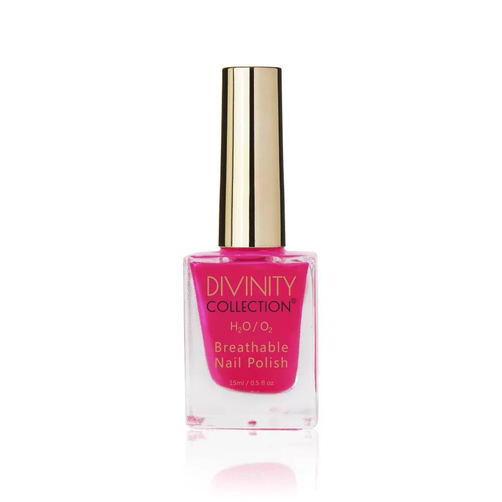 Divinity Collection Breathable Halal Nail Polish - Neon Pink