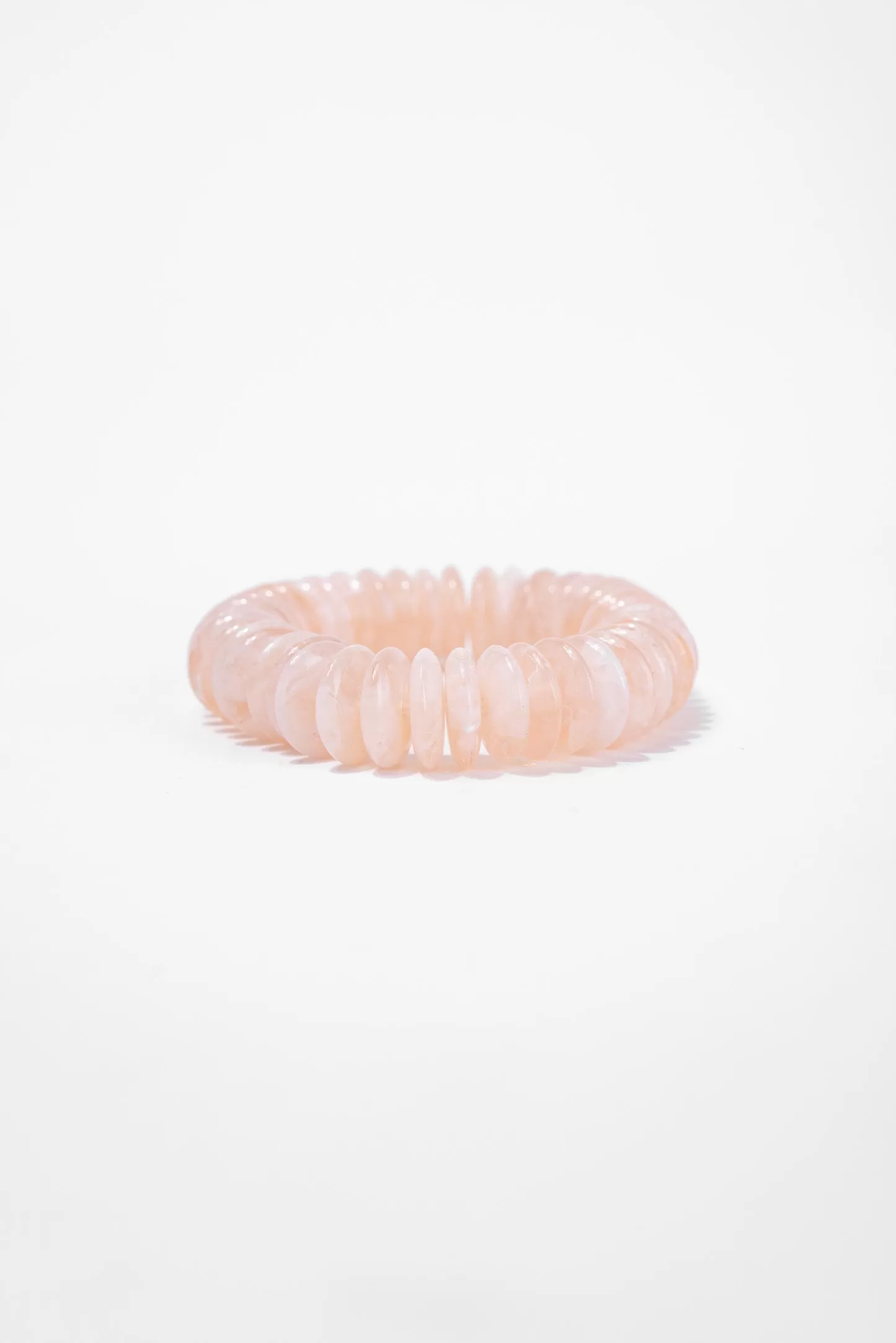 Elle Spiral Plastic Stretch Bracelet