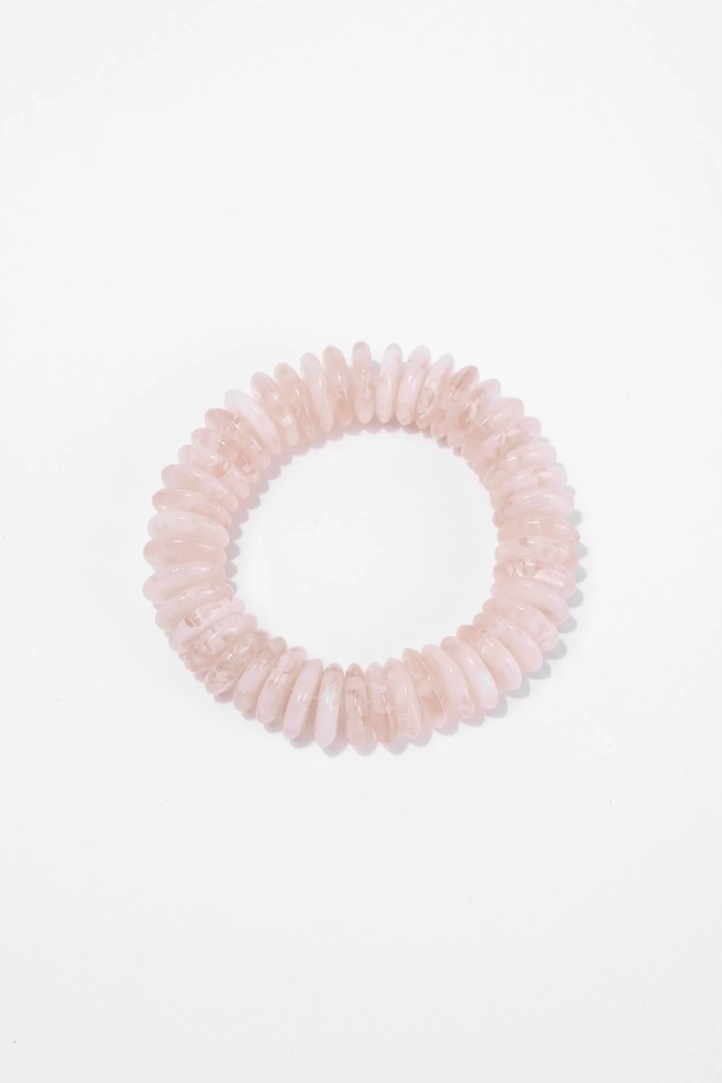 Elle Spiral Plastic Stretch Bracelet