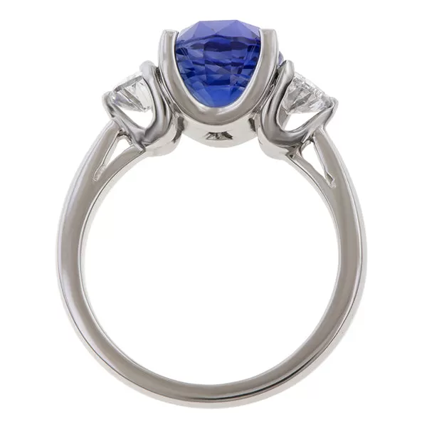 Estate Sapphire & Diamond Ring