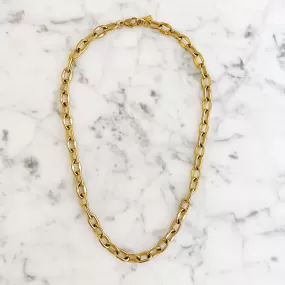 FIELDS gold link chain necklace