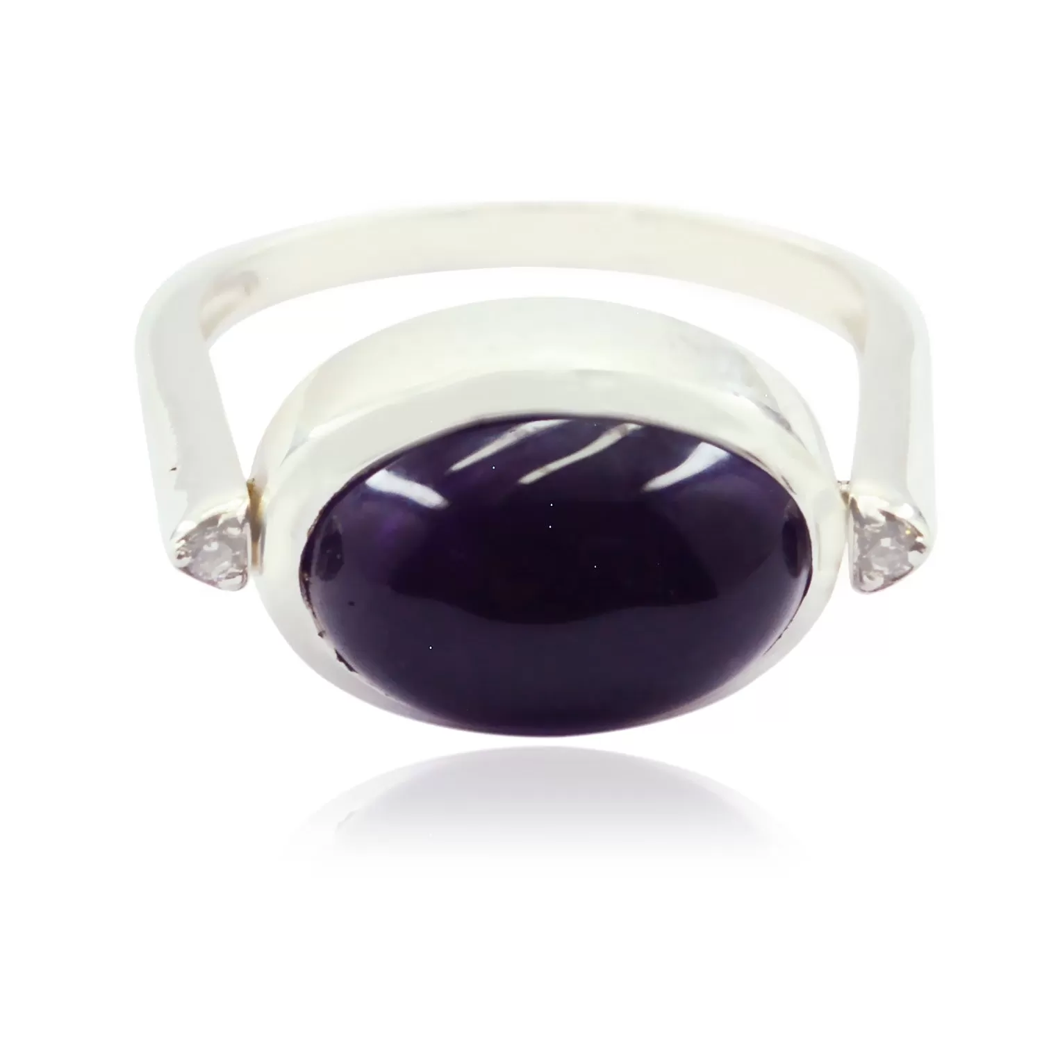 Flawless Gemstone Amethyst 925 Silver Rings Best Place To Sell Jewelry