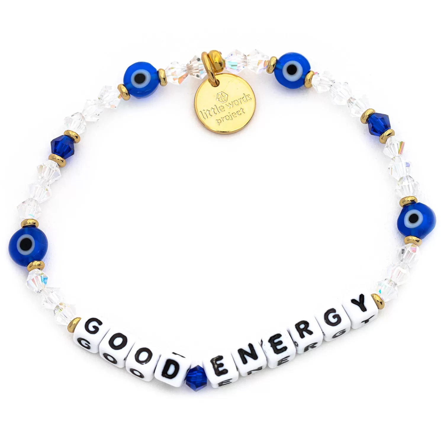 Good Energy with Lucky Symbols Little Words Project Trackable Bracelet