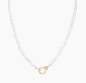 Gorjana Parker Pearl Necklace