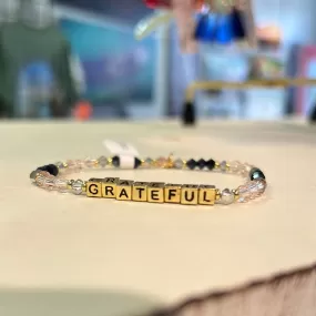 Grateful Color Beaded Bracelet