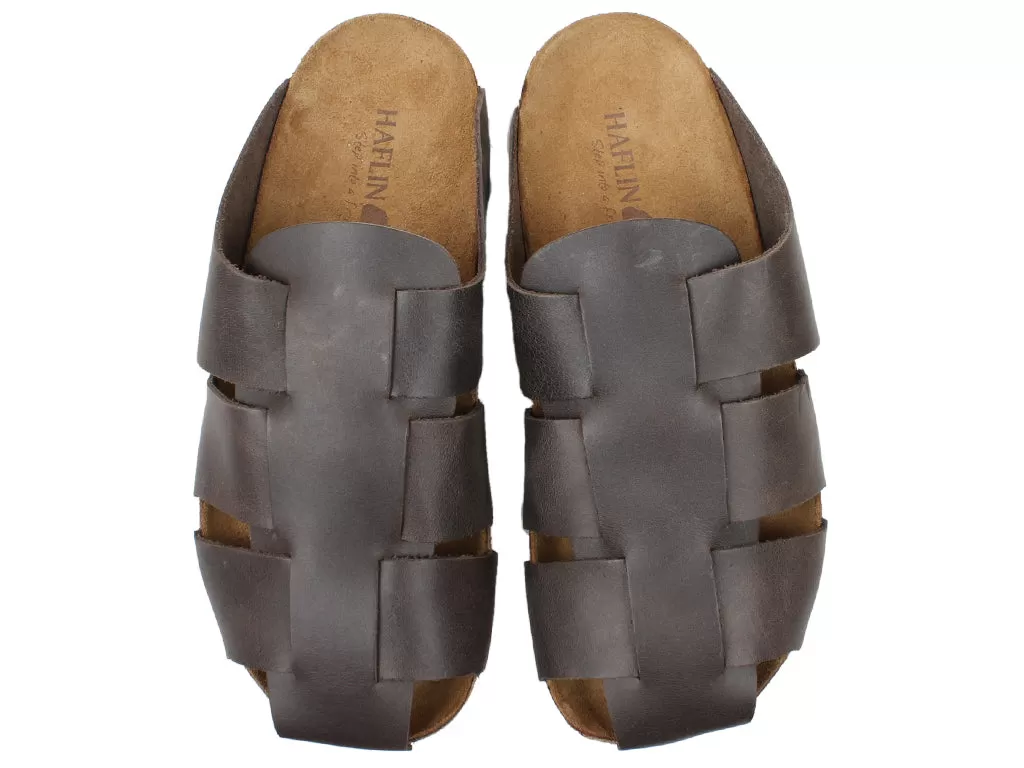 Haflinger Men Sandals Pius Brown