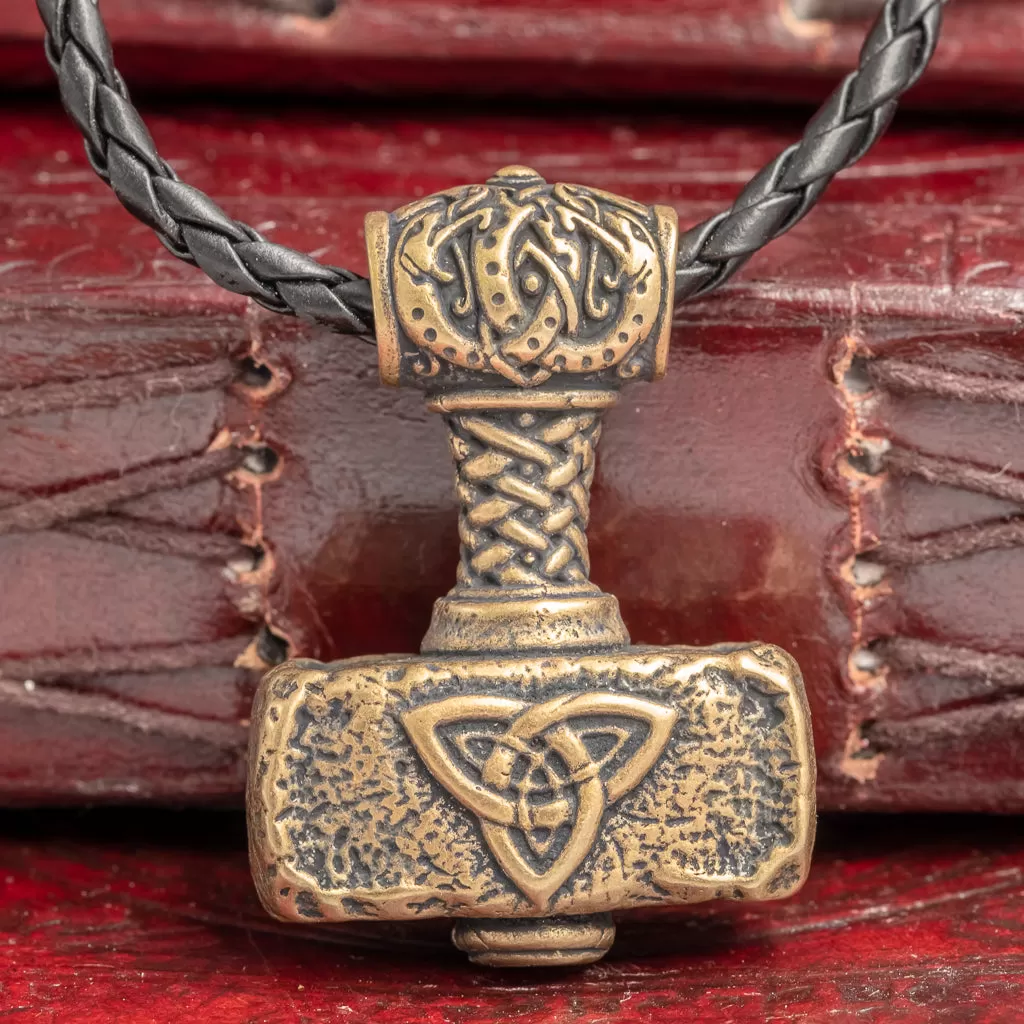 Heavy Large Bronze Mjlnir (Thor's Hammer)