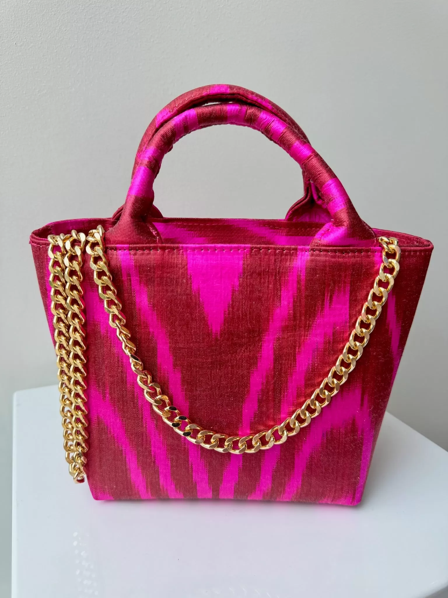 Hot Pink/Red Mini Cypress Tote