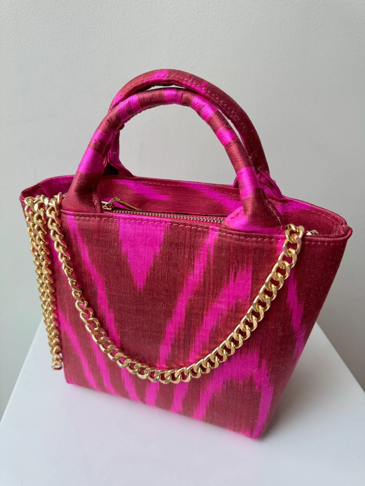 Hot Pink/Red Mini Cypress Tote