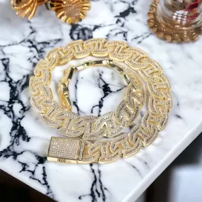 Iced Out Miami Cuban Link Chain