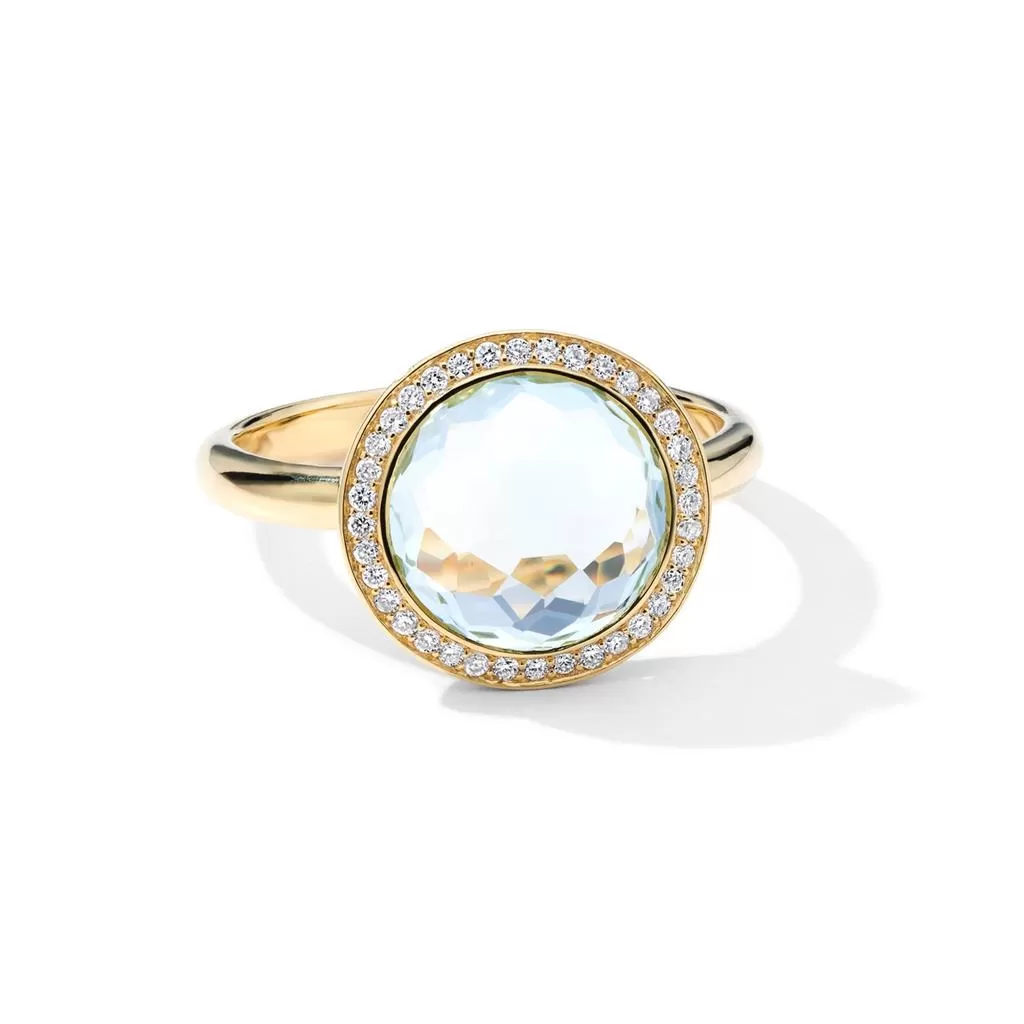 IPPOLITA Lollipop Mini Blue Topaz Ring