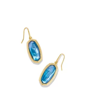 Kendra Scott Dani Ridge Frame Drop Earrings