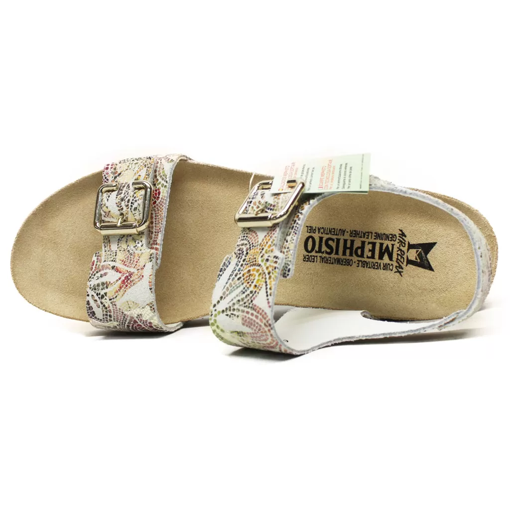 Lissandra Nubuck Leather Women's Wedge Sandals