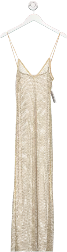 Loba Nude Delfina Evening Dress UK M