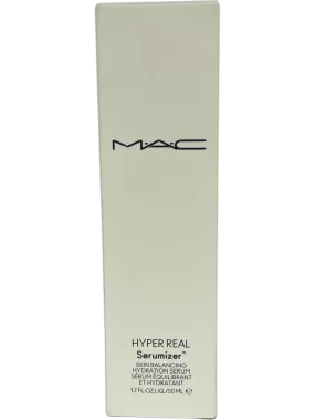 MAC Hyper Real Serumizer Skin Balancing Hydration Serum Beauty & Cosmetics 1.7 Oz.