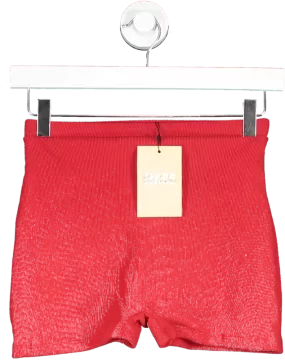 Mars the Label Red The Essentials Cycling Shorts UK 8