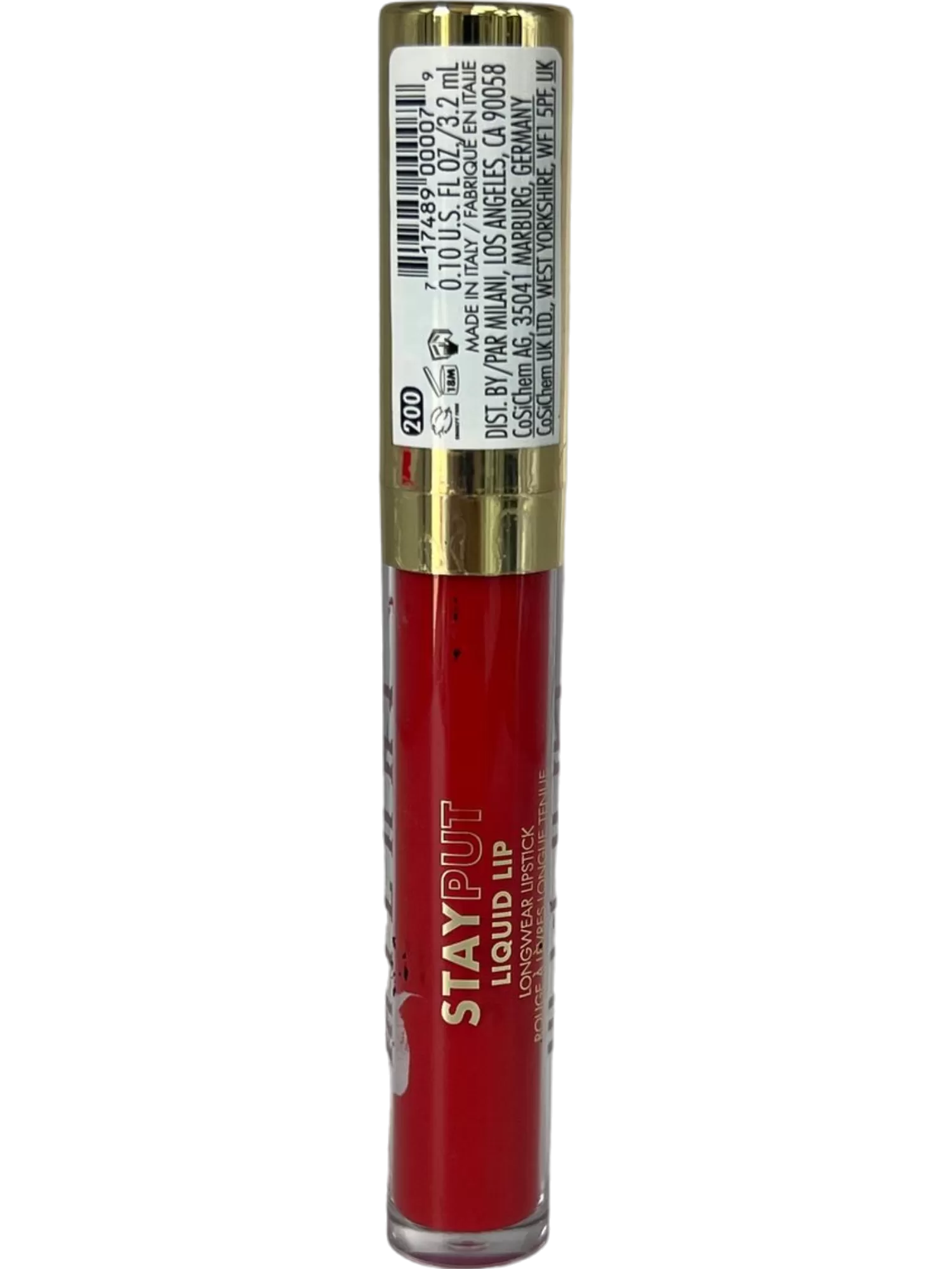 Milani Stay Put Liquid Lip Longwear Lipstick That Girl