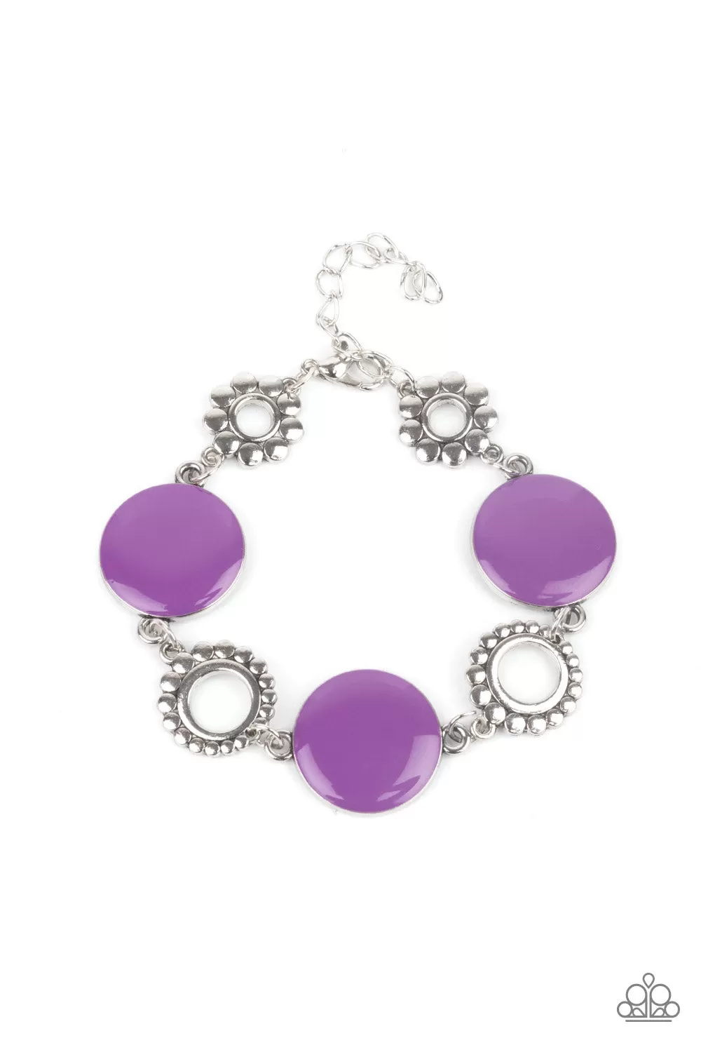 Paparazzi Bracelets ~ Garden Regalia - Purple