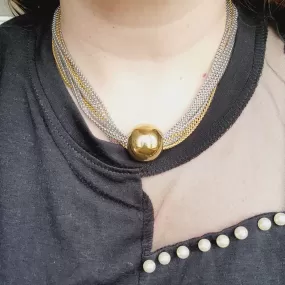 Peyami Two Tone Necklace