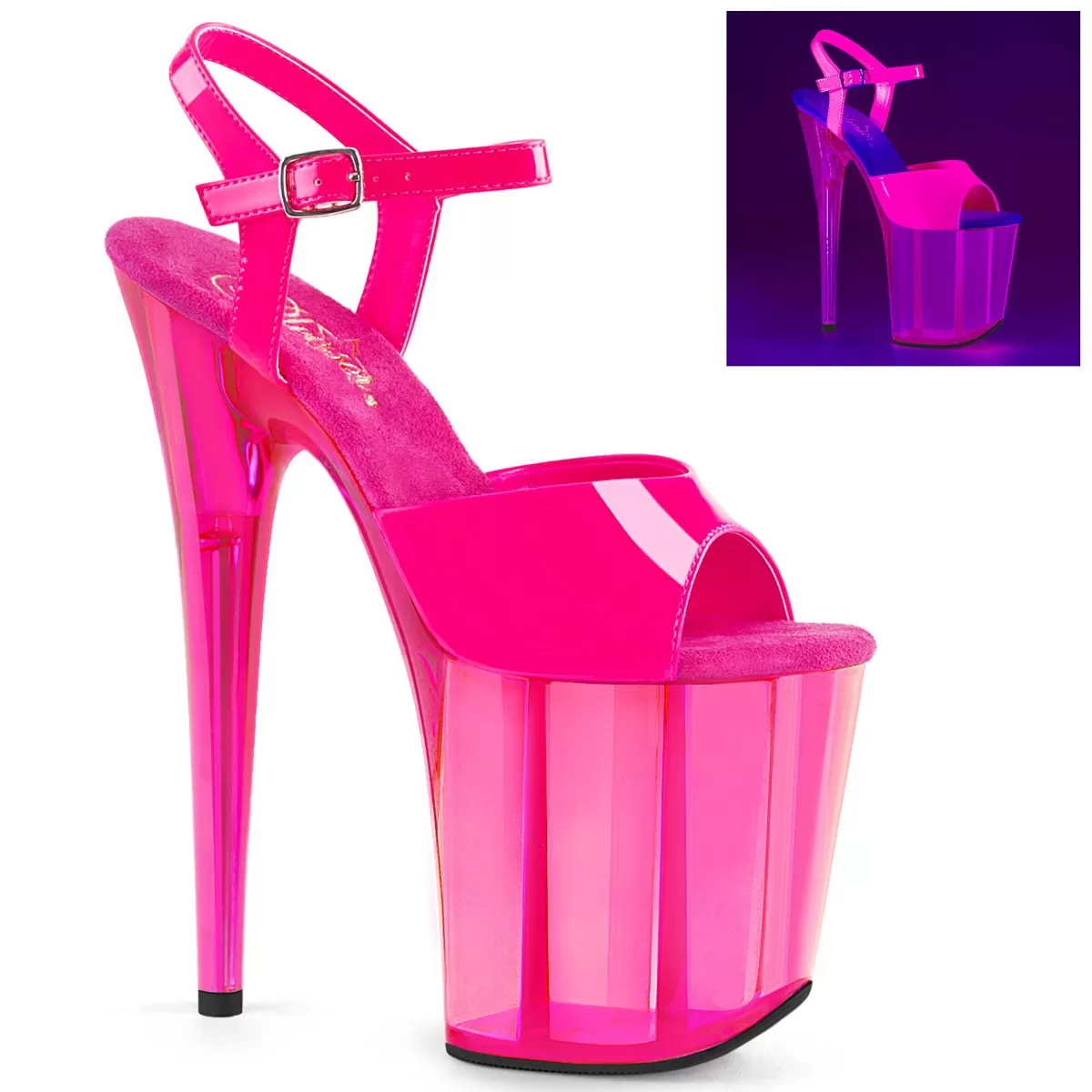 Pleaser Flamingo-809UVT Sandals