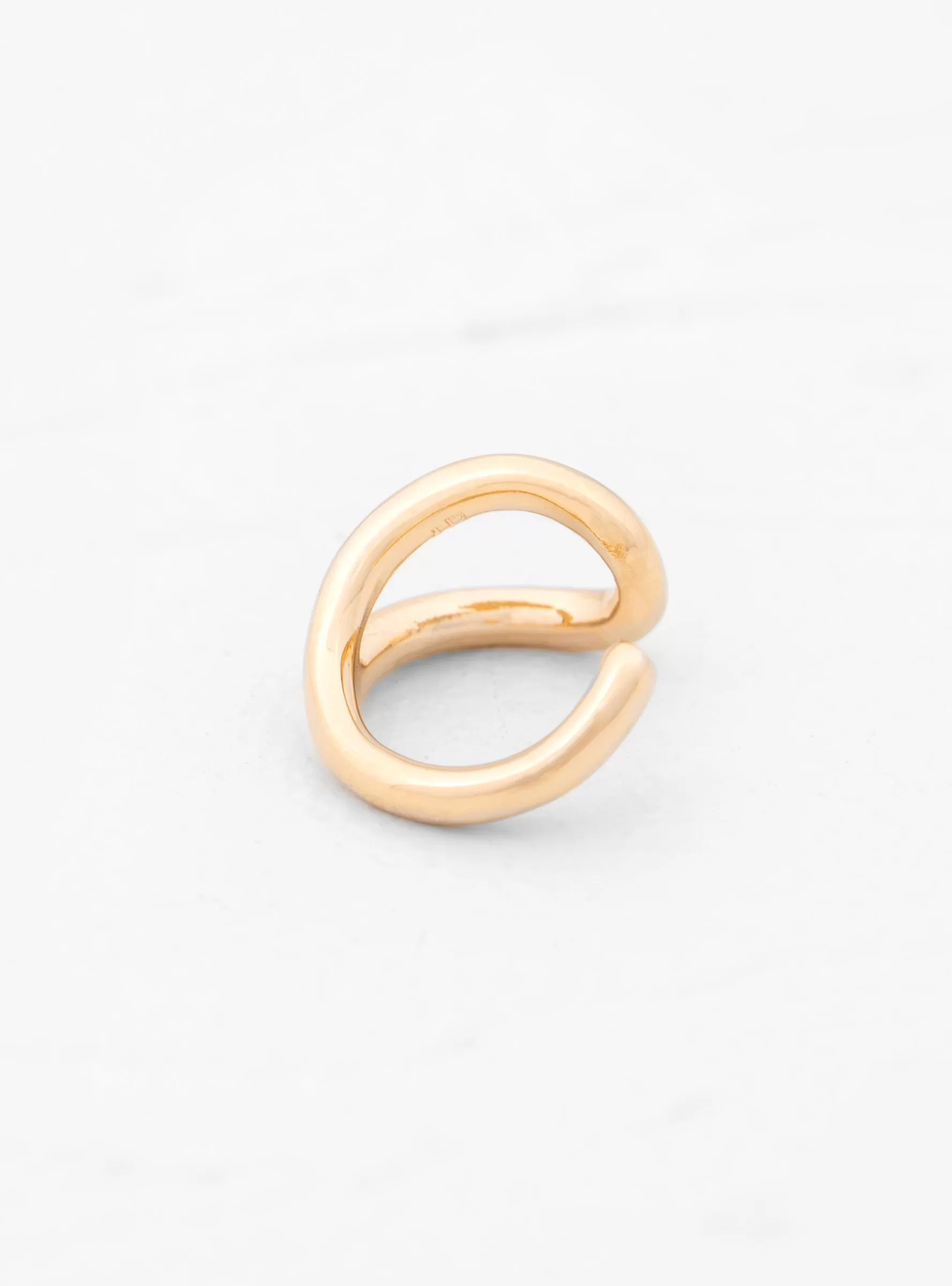 Small Link Gold-Plated Ear Cuff