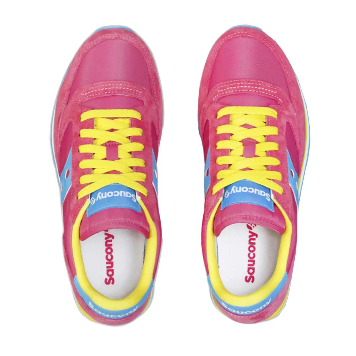 Sneakers Donna Saucony Jazz Triple Fucsia / Giallo / Azzurro