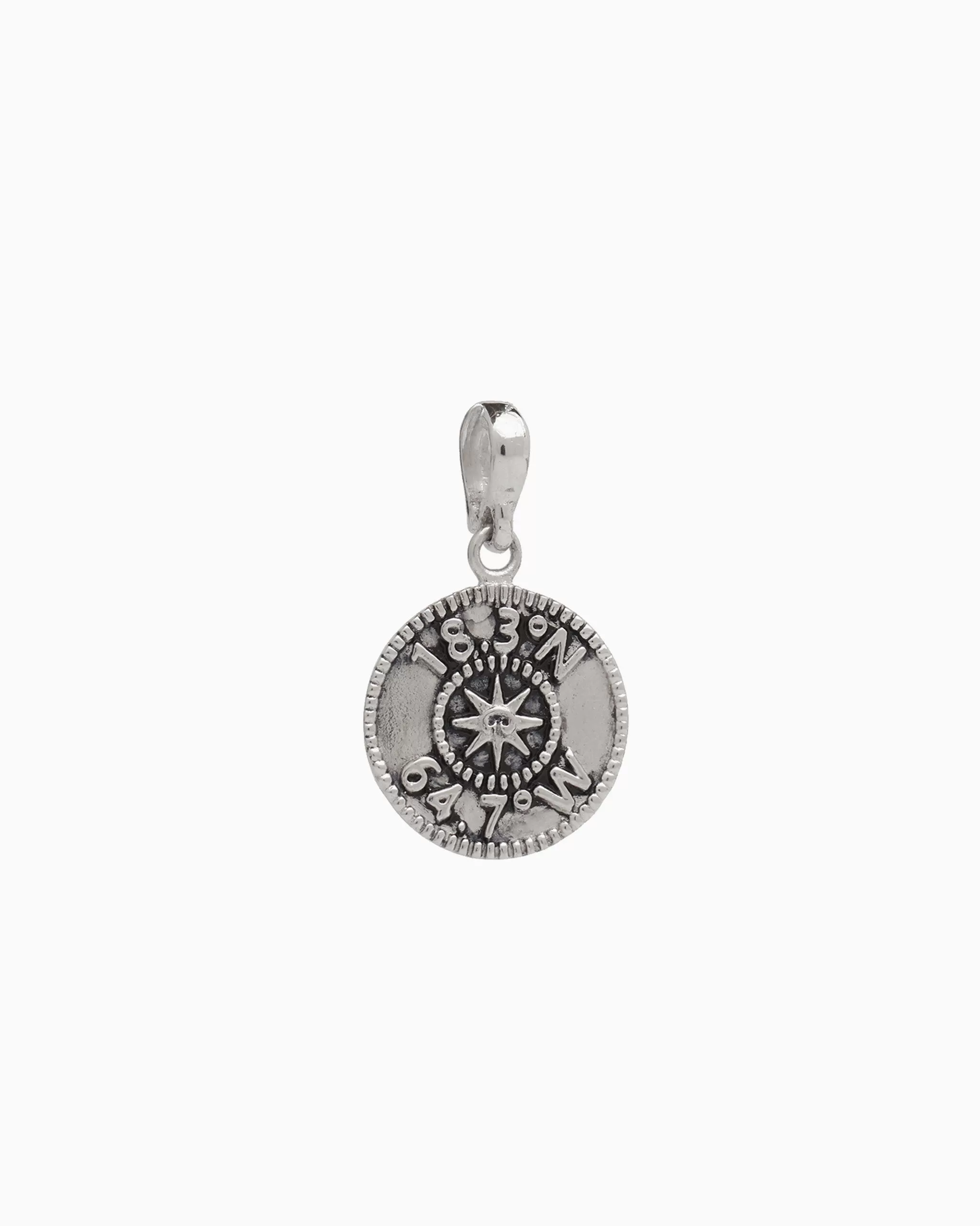 St. John Coordinates Medallion Pendant