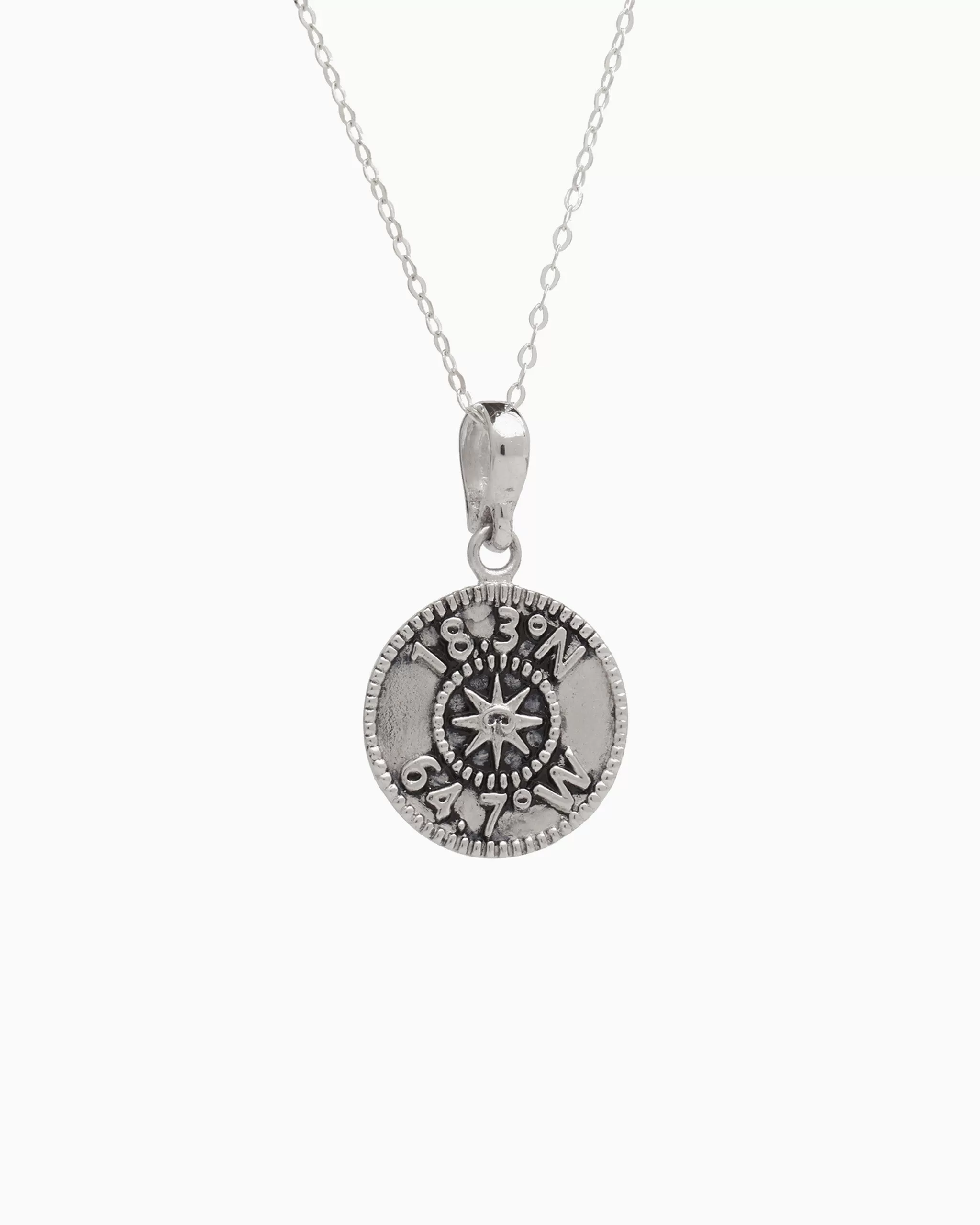 St. John Coordinates Medallion Pendant