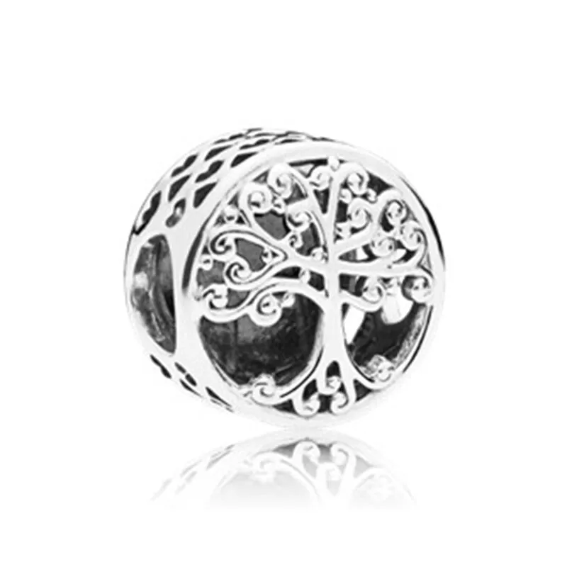 Sterling Silver Black Bead For Women Zircon DIY Jewelry