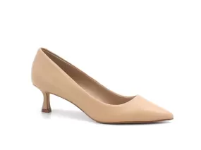 STEVE MADDEN Valenzia Dècolletè Tacco Basso Pelle Nude VALE15S1