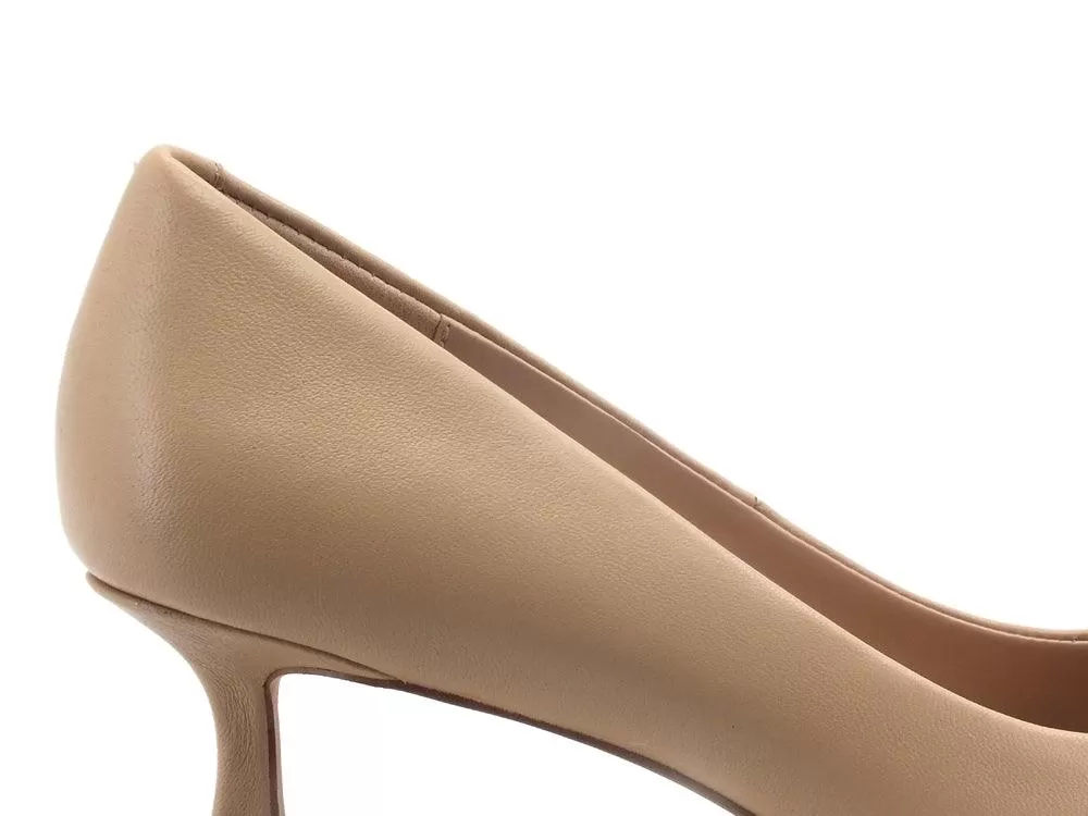 STEVE MADDEN Valenzia Dècolletè Tacco Basso Pelle Nude VALE15S1