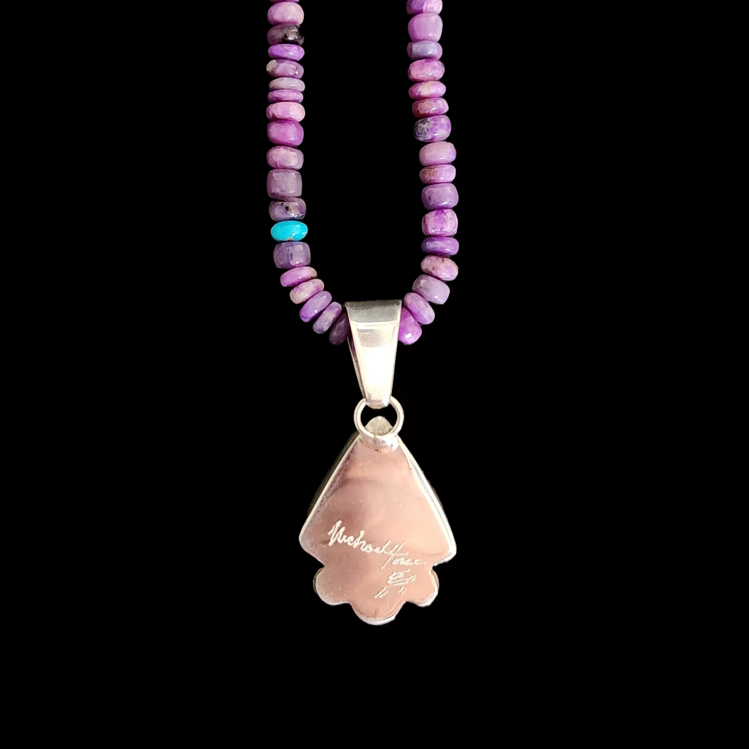 Sugilite Necklace - Carico Lake Pendant