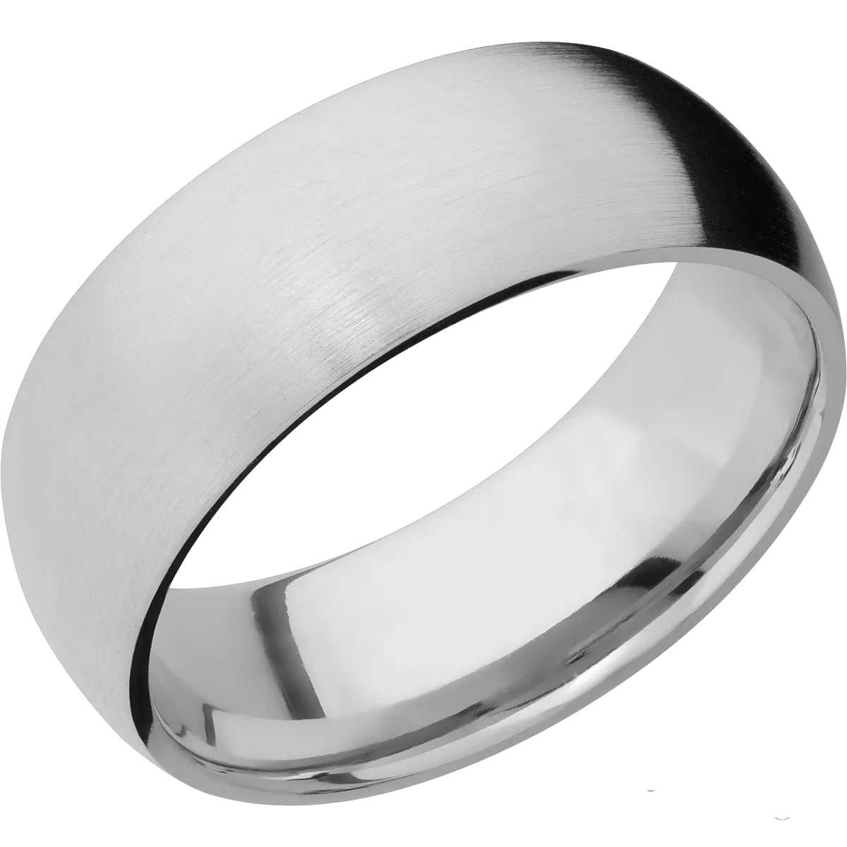 Titanium Ring with Cremation Ash