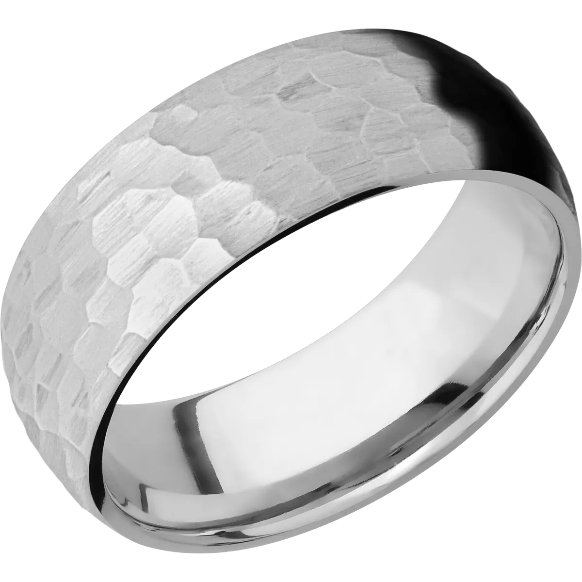 Titanium Ring with Cremation Ash