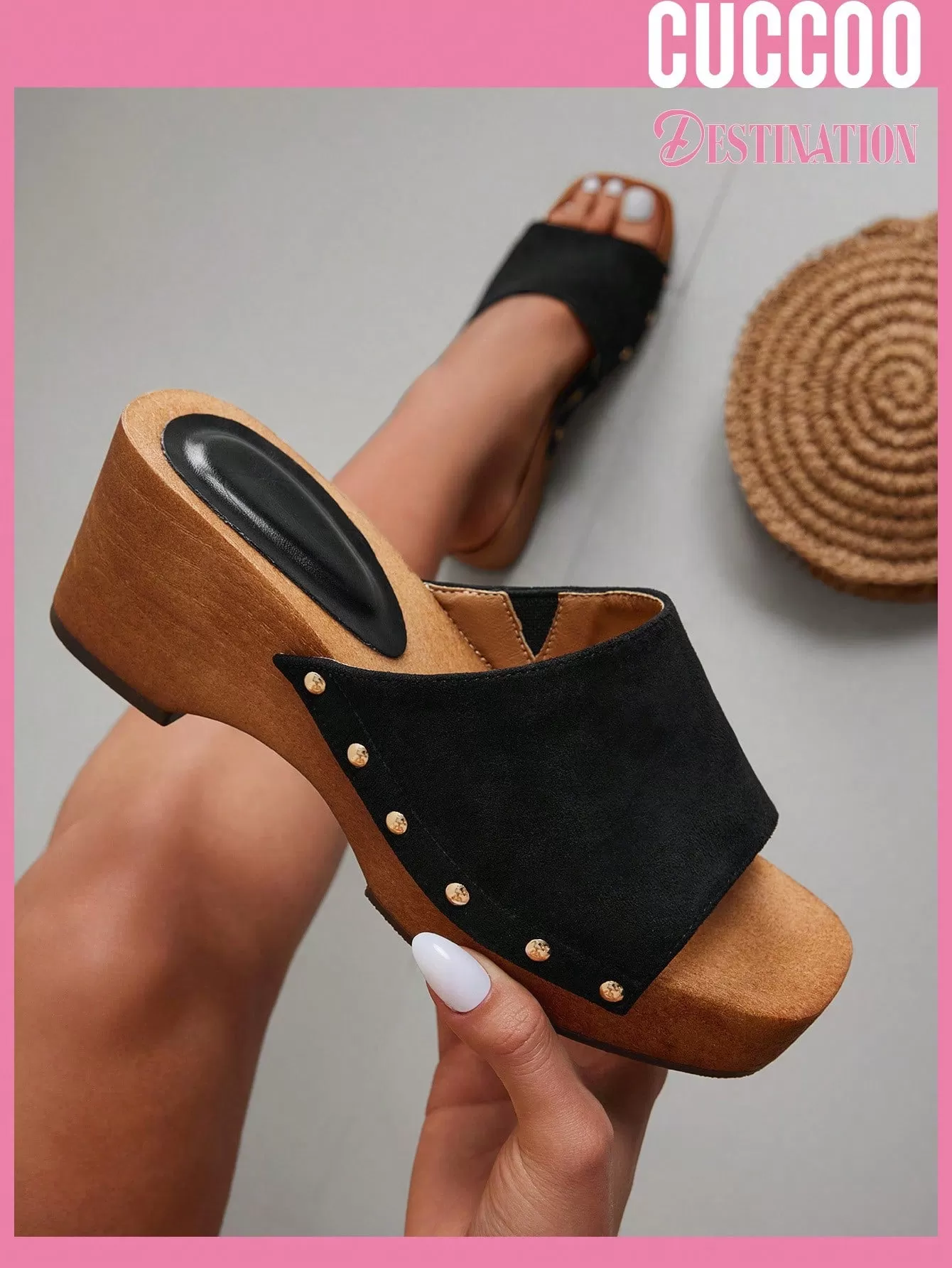 Woman Shoes  Fashionable Wedge Platform Sandals For Spring And Summer