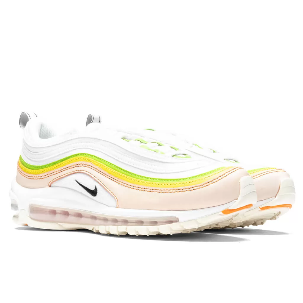 Women's Air Max 97 - White/Black/Pearl Pink