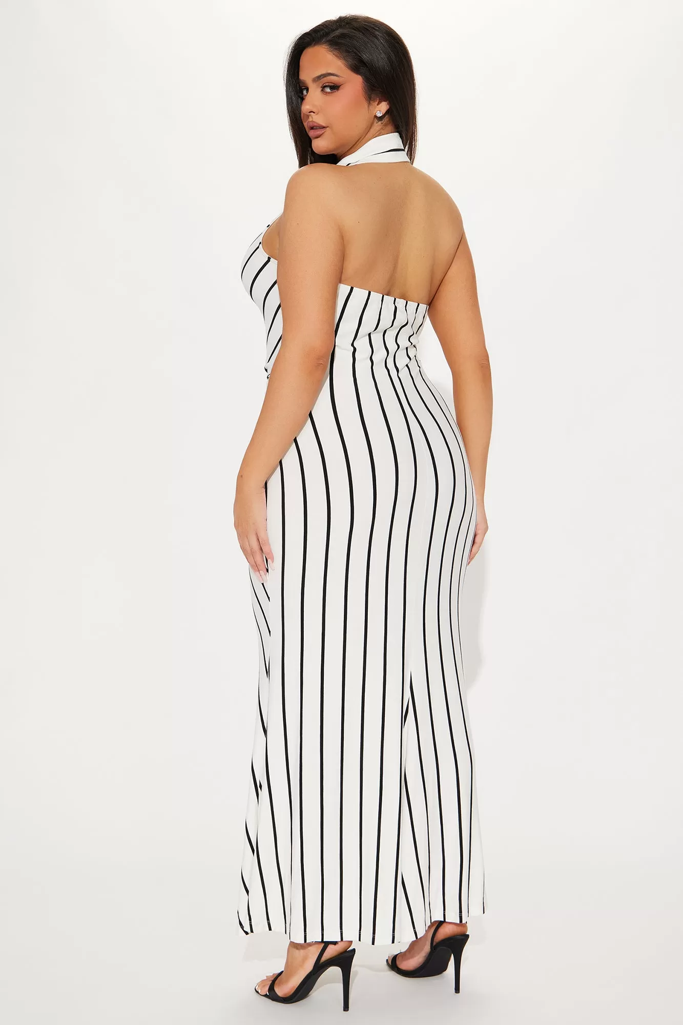 You Better Maxi Dress - Black/White